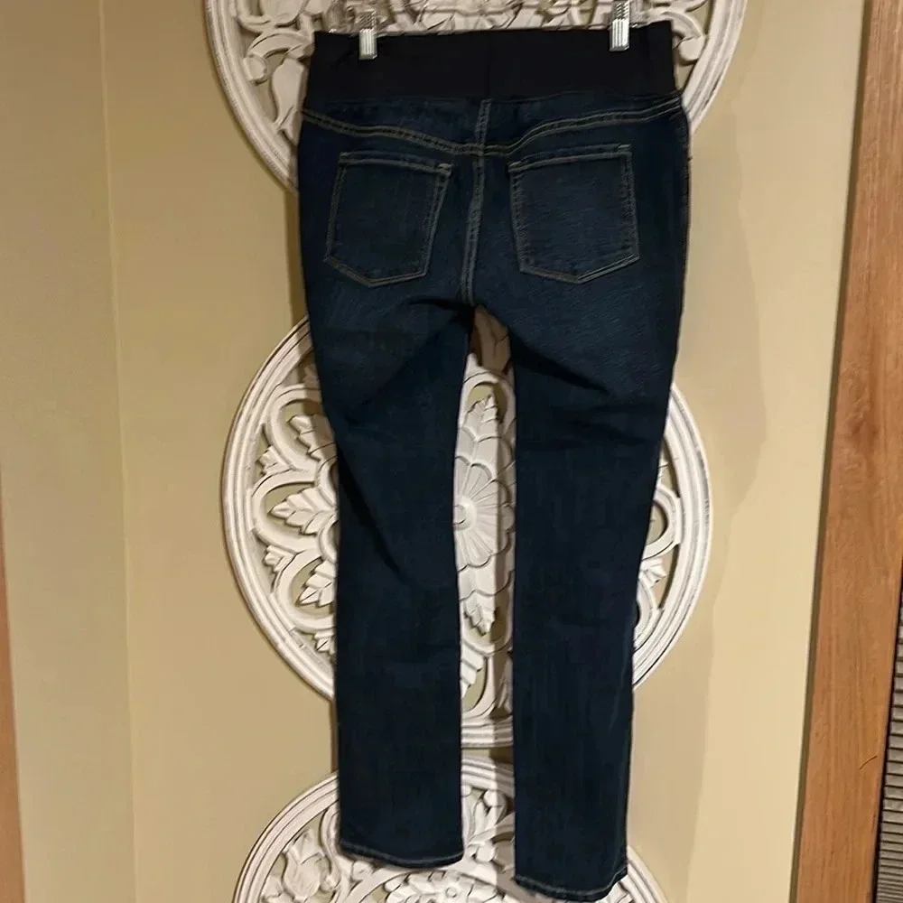 Old navy maternity Straight low panel jeans